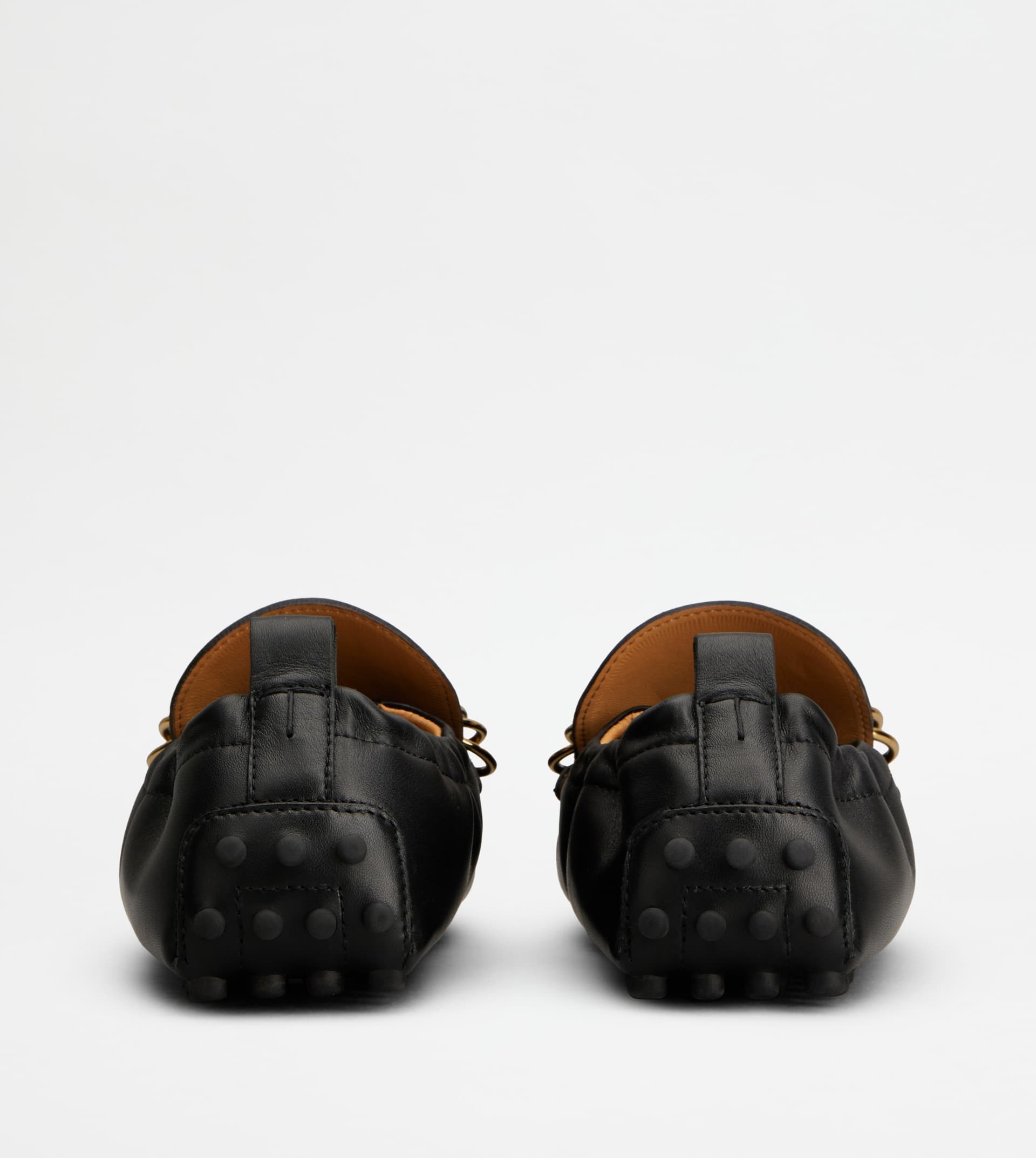 GOMMINO DRIVING SHOES IN LEATHER - BLACK - 3