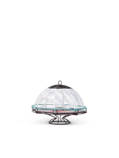 Marni MARNI MARKET WHITE AND BROWN CAKE STAND outlook