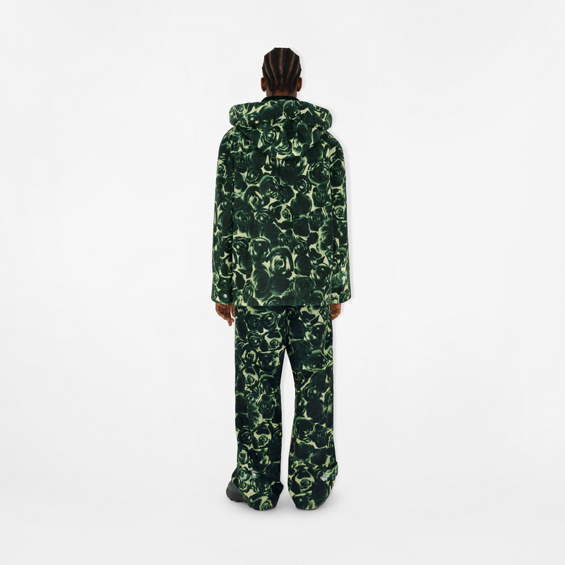 Rose Waxed Cotton Trousers 4