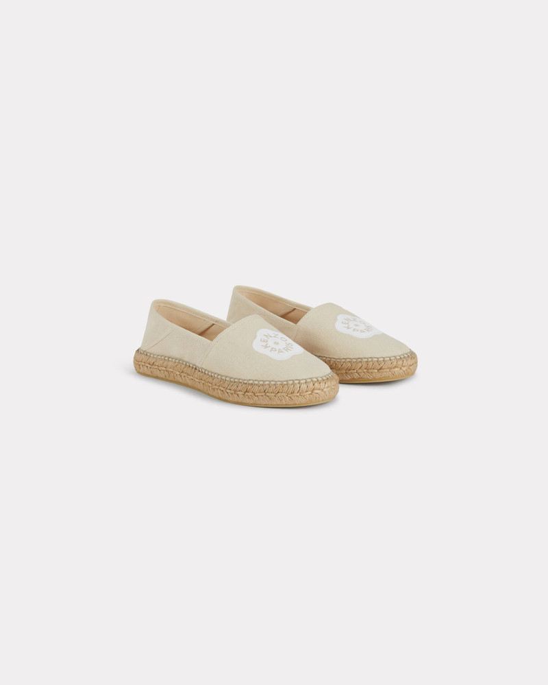 KENZO 'Boke Flower 2.0' embroidered canvas espadrilles outlook