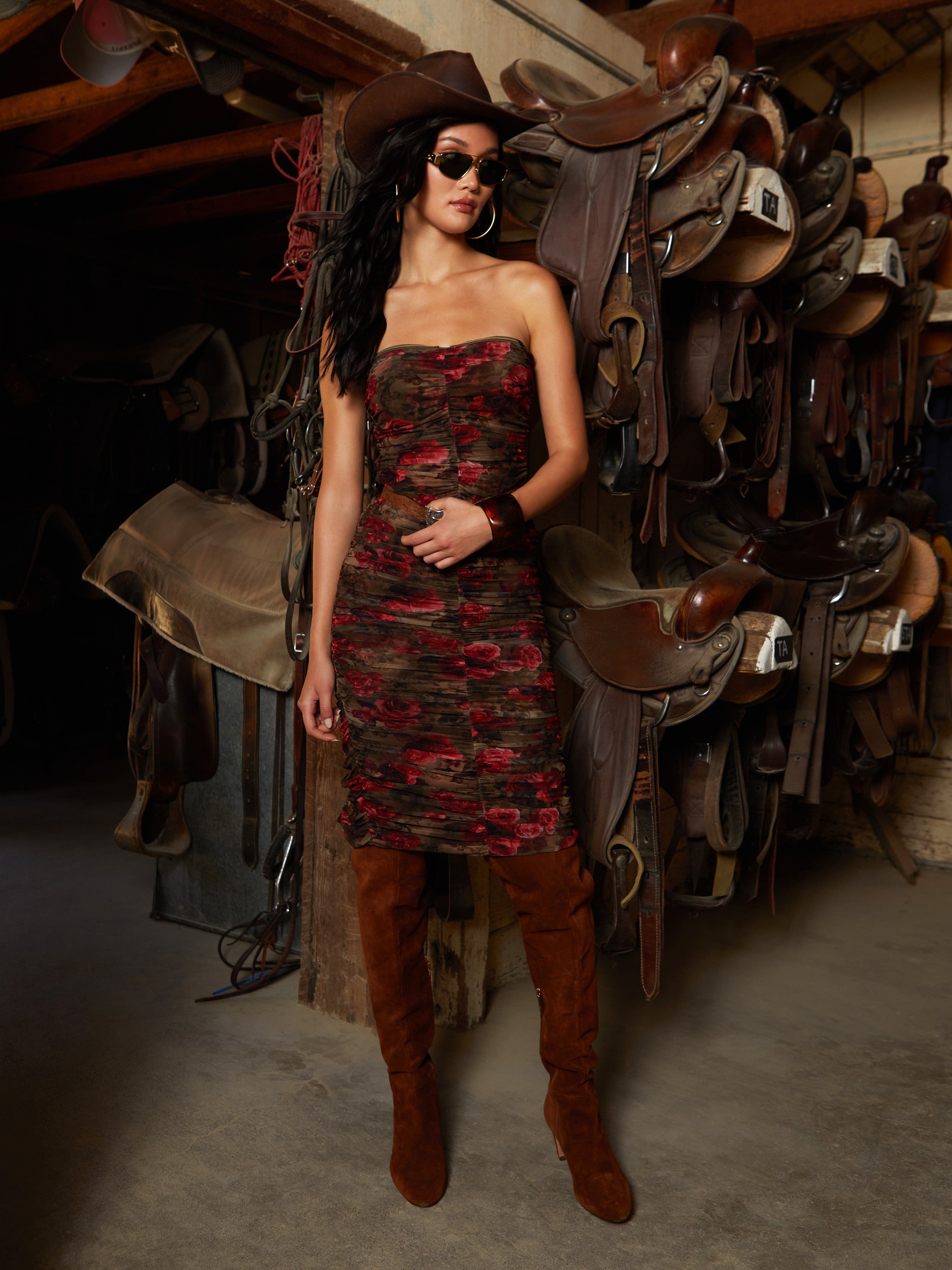 Caprice Midi Dress - 3