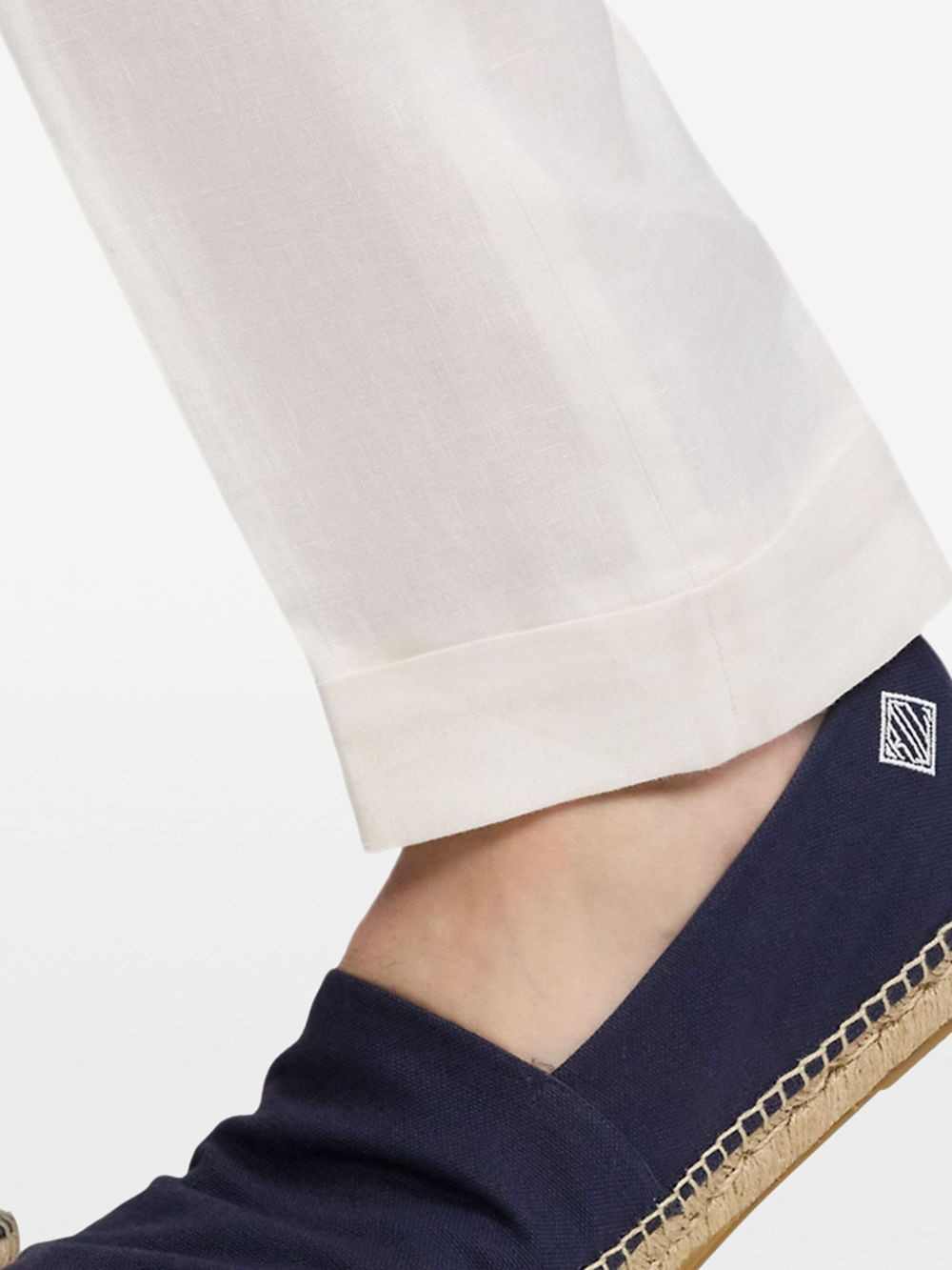logo-embroidered espadrilles - 2