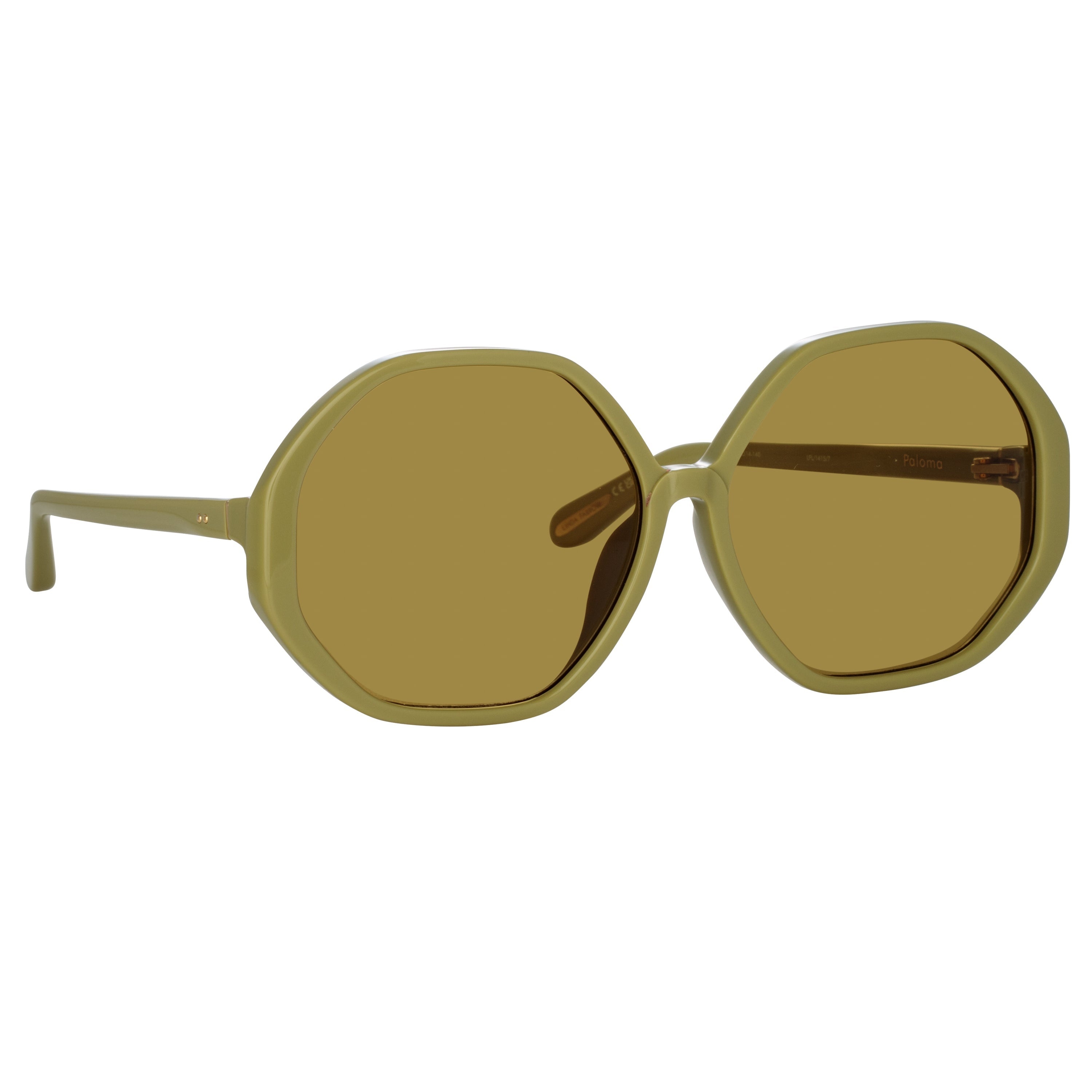 PALOMA HEXAGON SUNGLASSES IN SAGE - 2