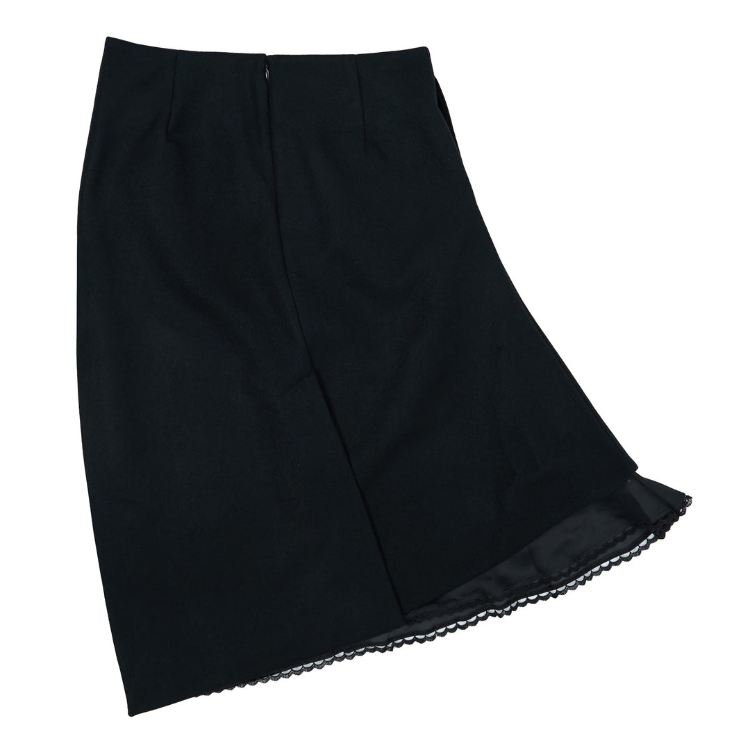 Wool Melton Skirt - 2