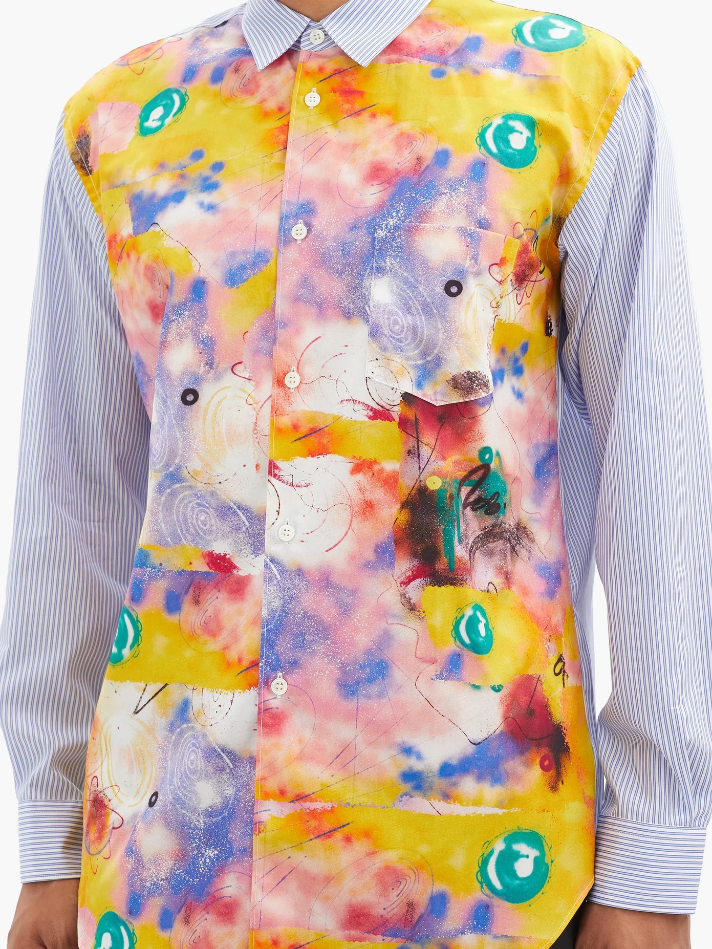 Futura-print cotton shirt - 3