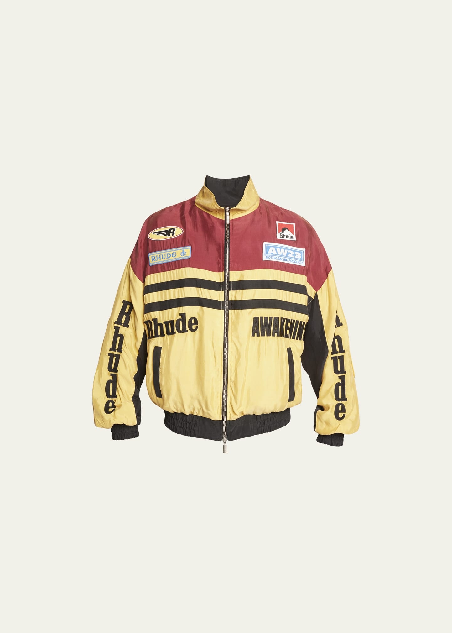 Men's Nylon Rally Racing Jacket - 1