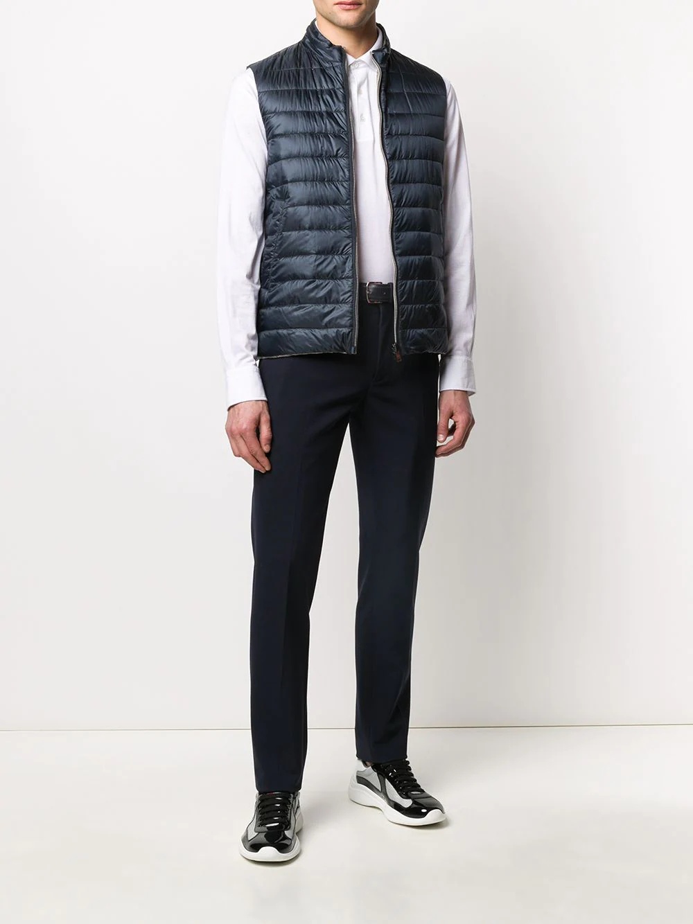 padded reversible vest - 2