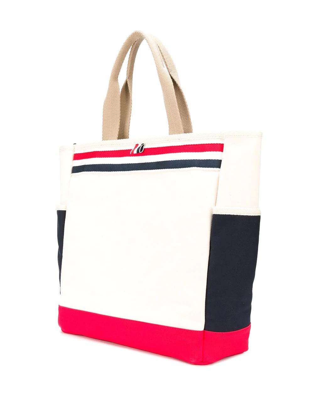 tricolour canvas garden tote - 3