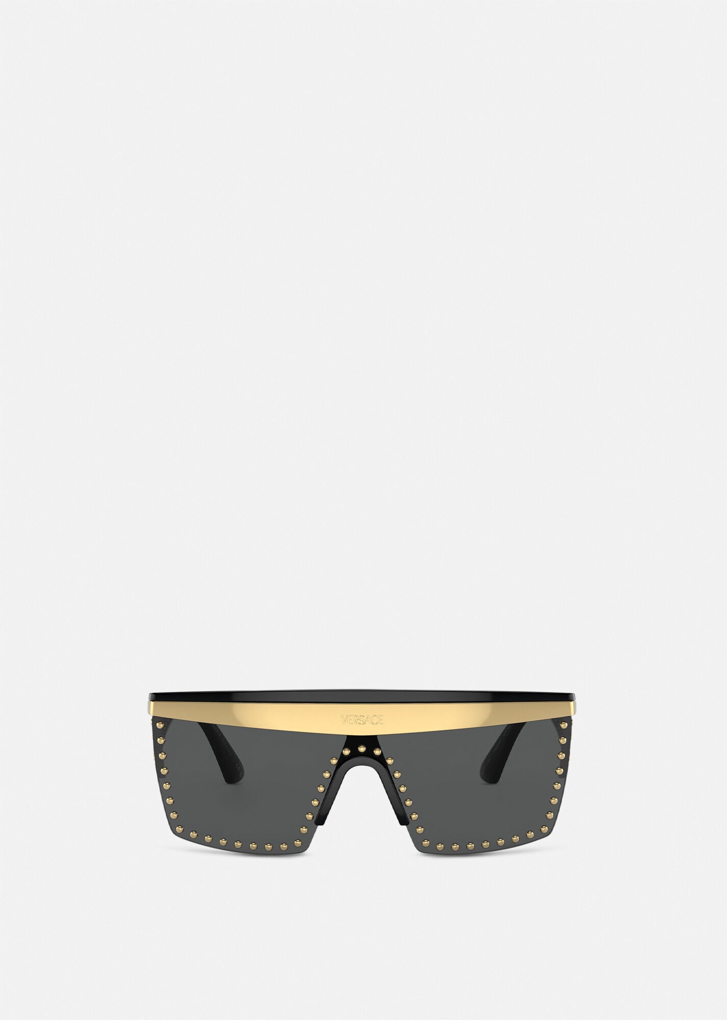 Studded Aviator Sunglasses - 2