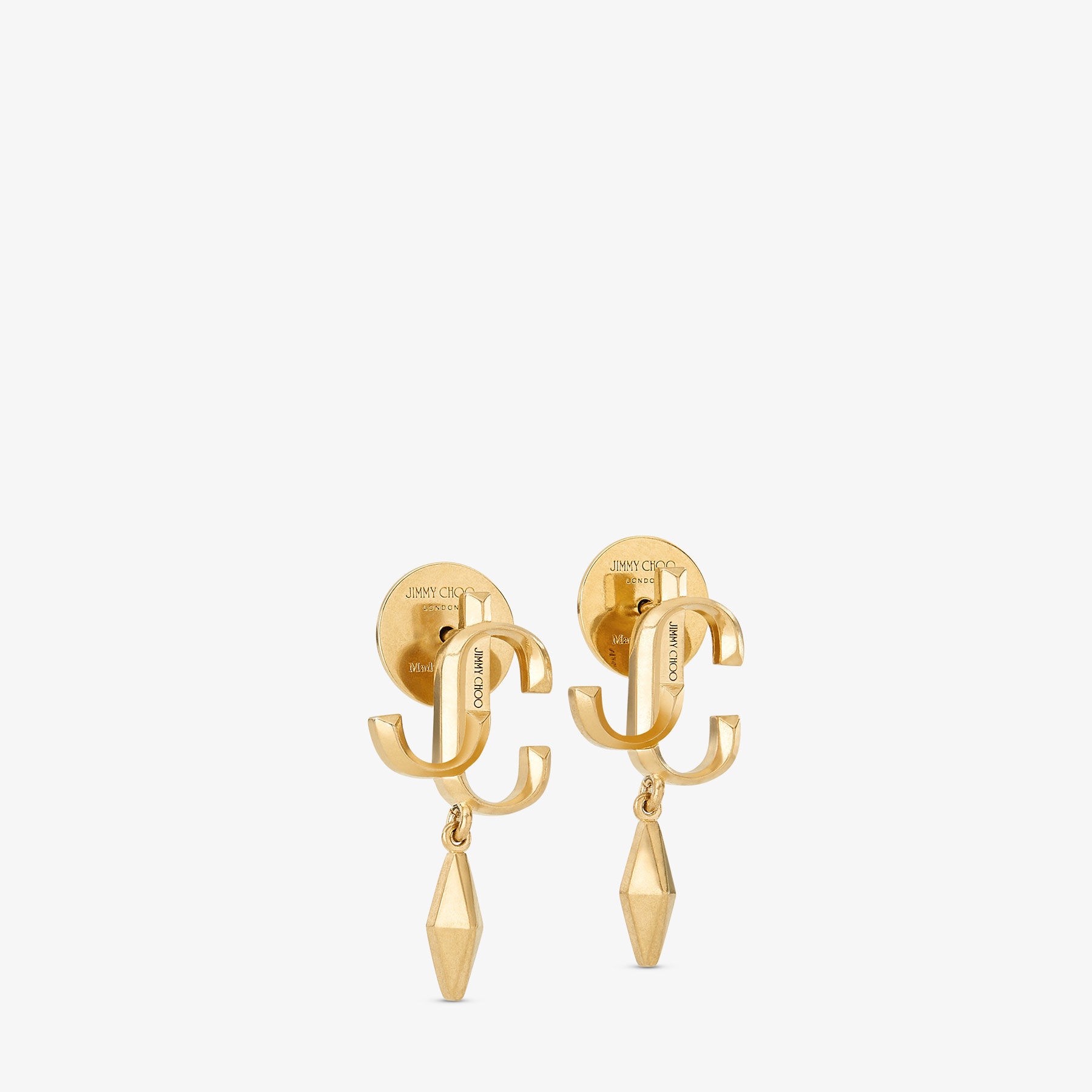 JC Diamond Earring
Gold-Finish JC Earrings - 4