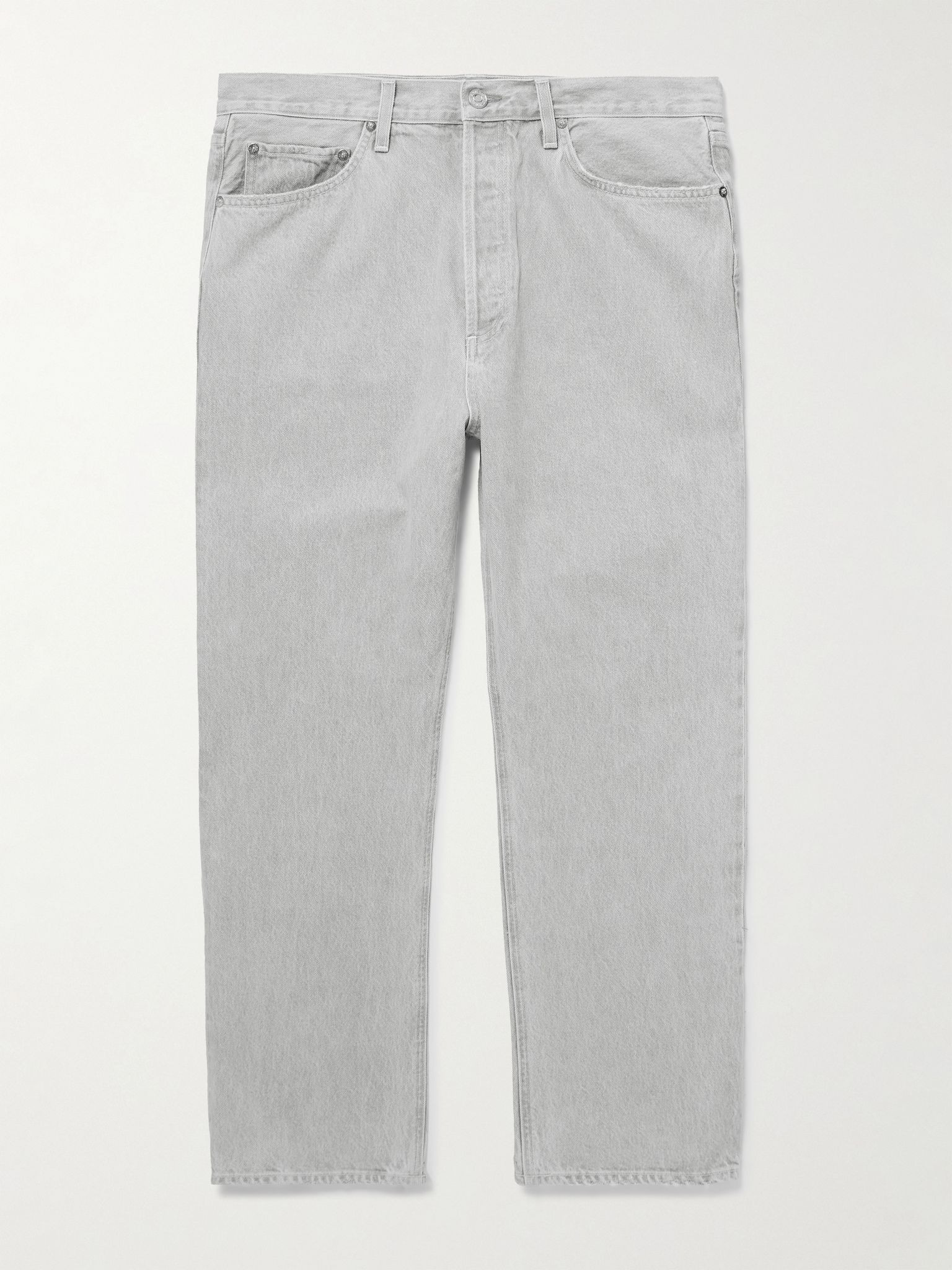 90's Straight-Leg Organic Jeans Gray - 1
