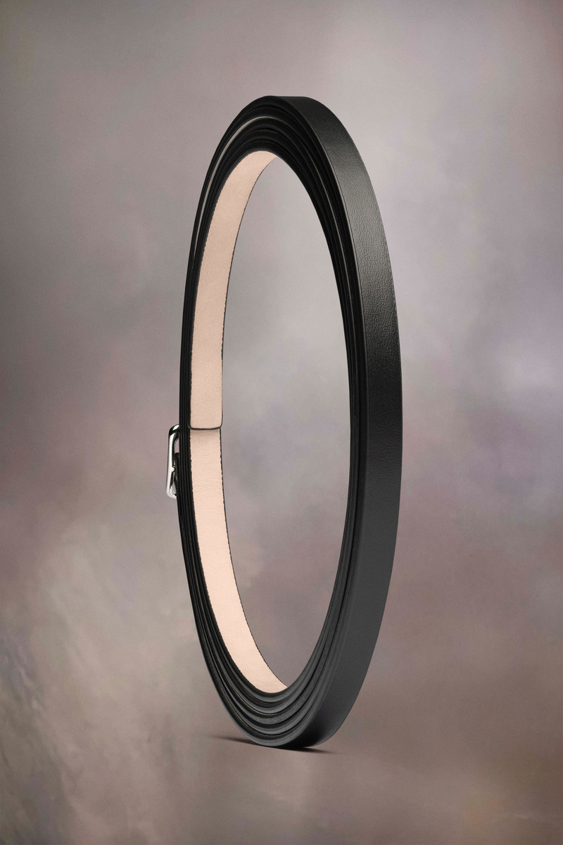 Maison Margiela Slim leather belt outlook
