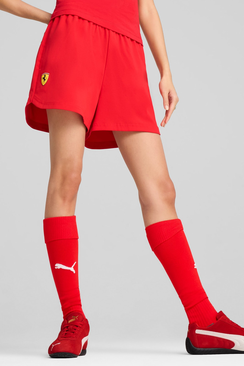 PUMA Scuderia Ferrari Women's Woven Shorts outlook