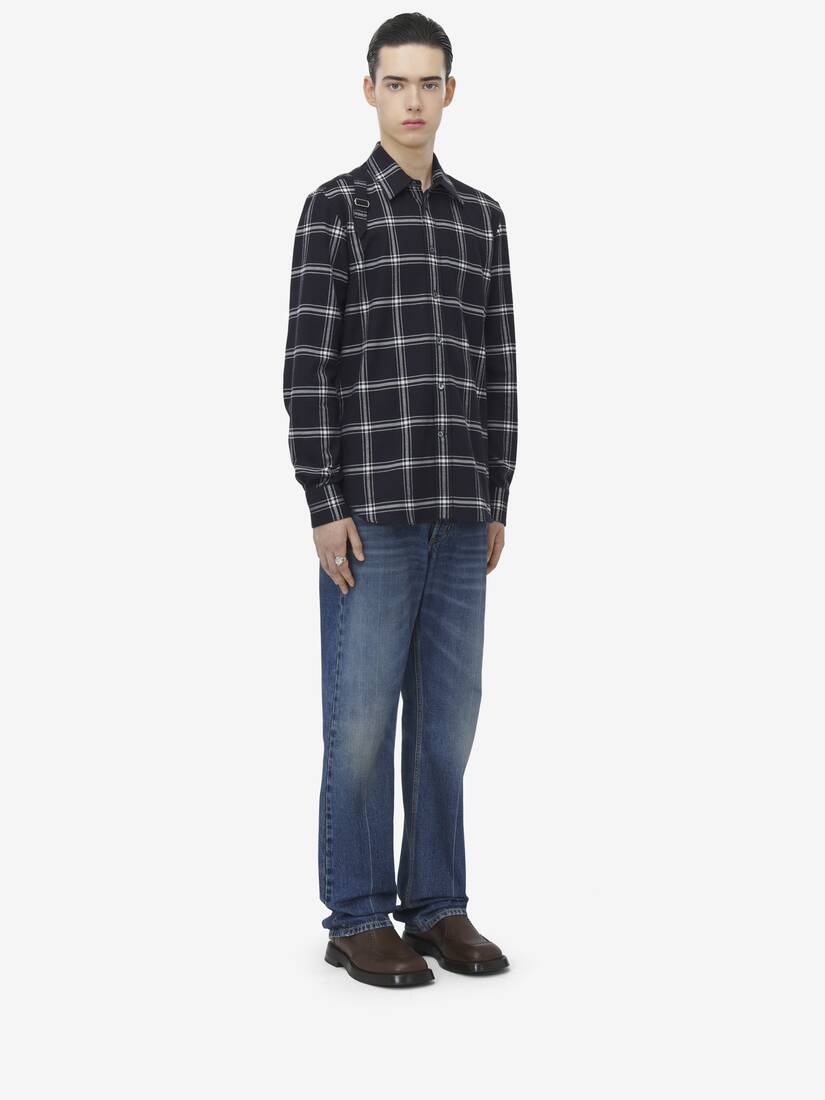 Twin Needle Harness Shirt - 4