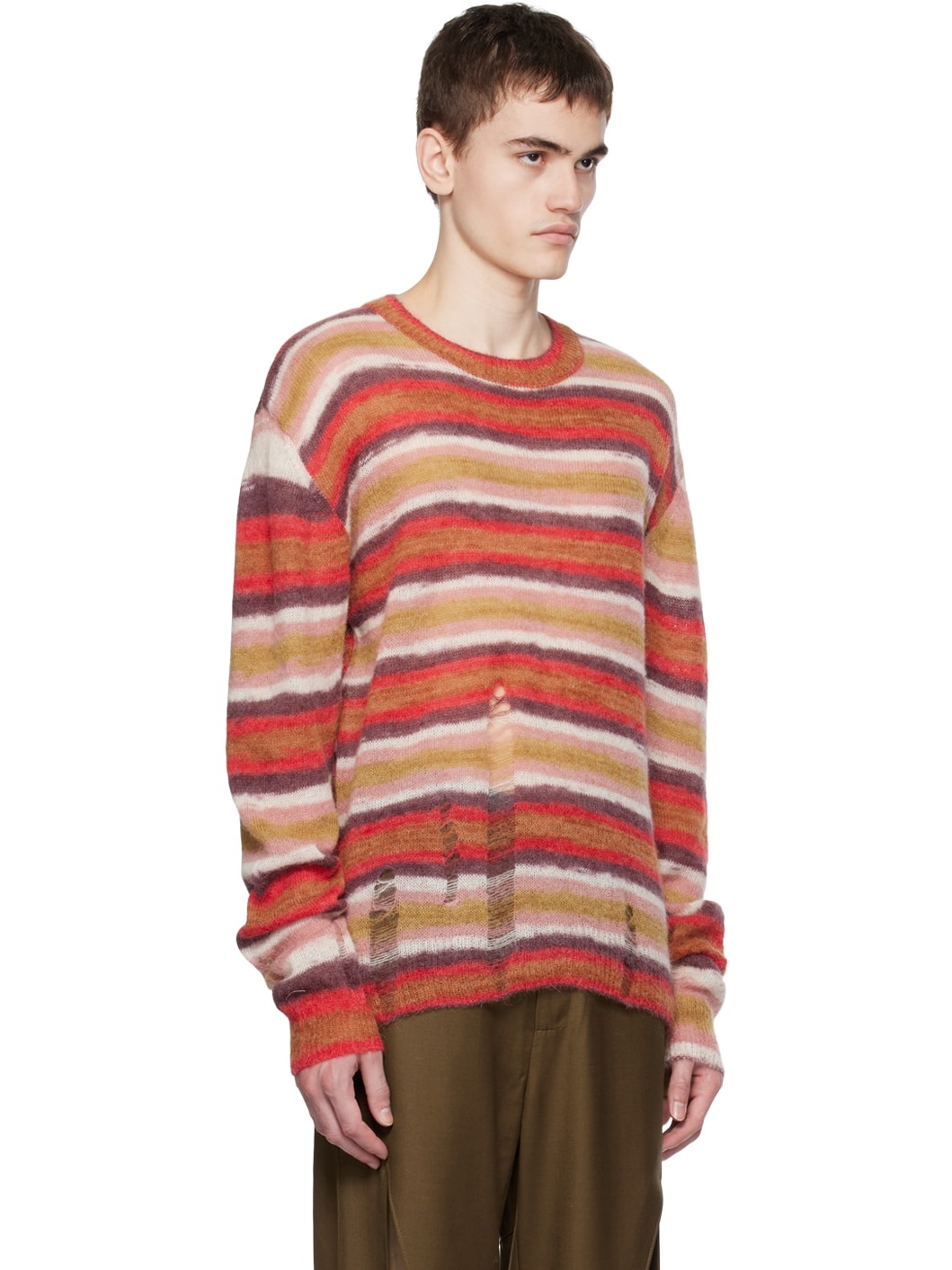 Multicolor Striped Sweater - 2