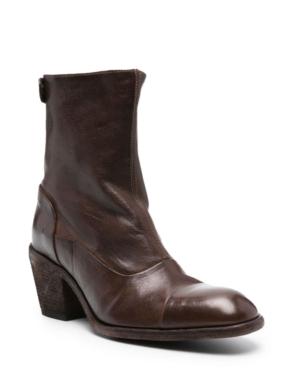 Sydne 004 70mm leather boots - 2