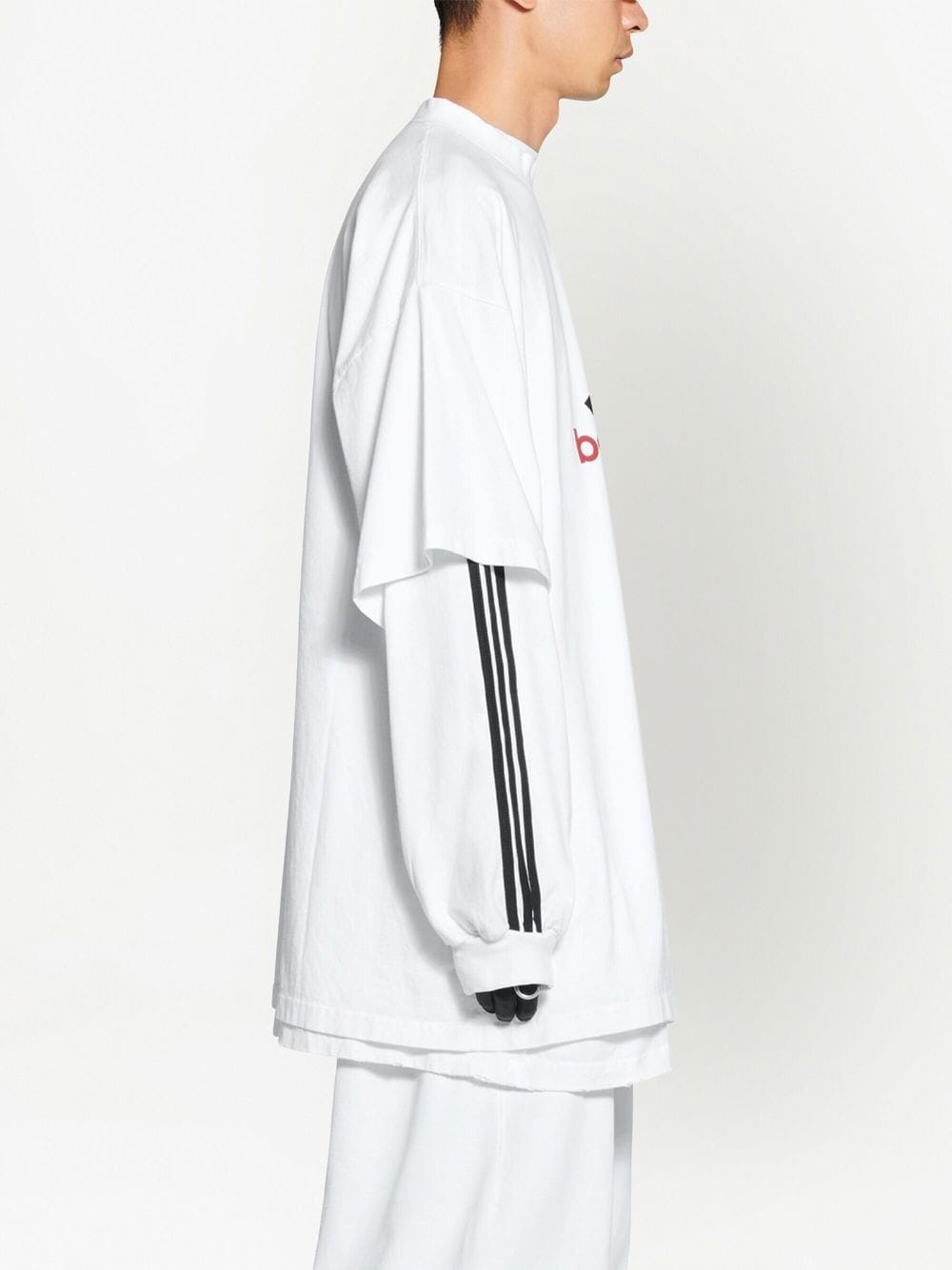 x adidas logo-print T-shirt - 3