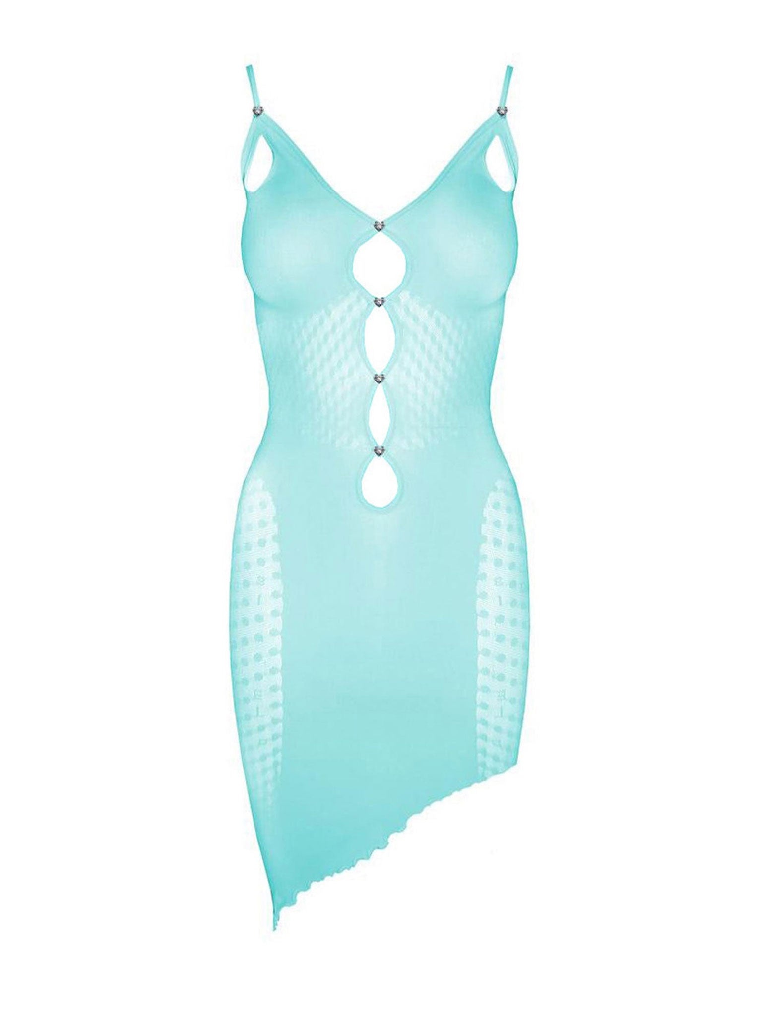 ANITA DRESS TURQUOISE - 1
