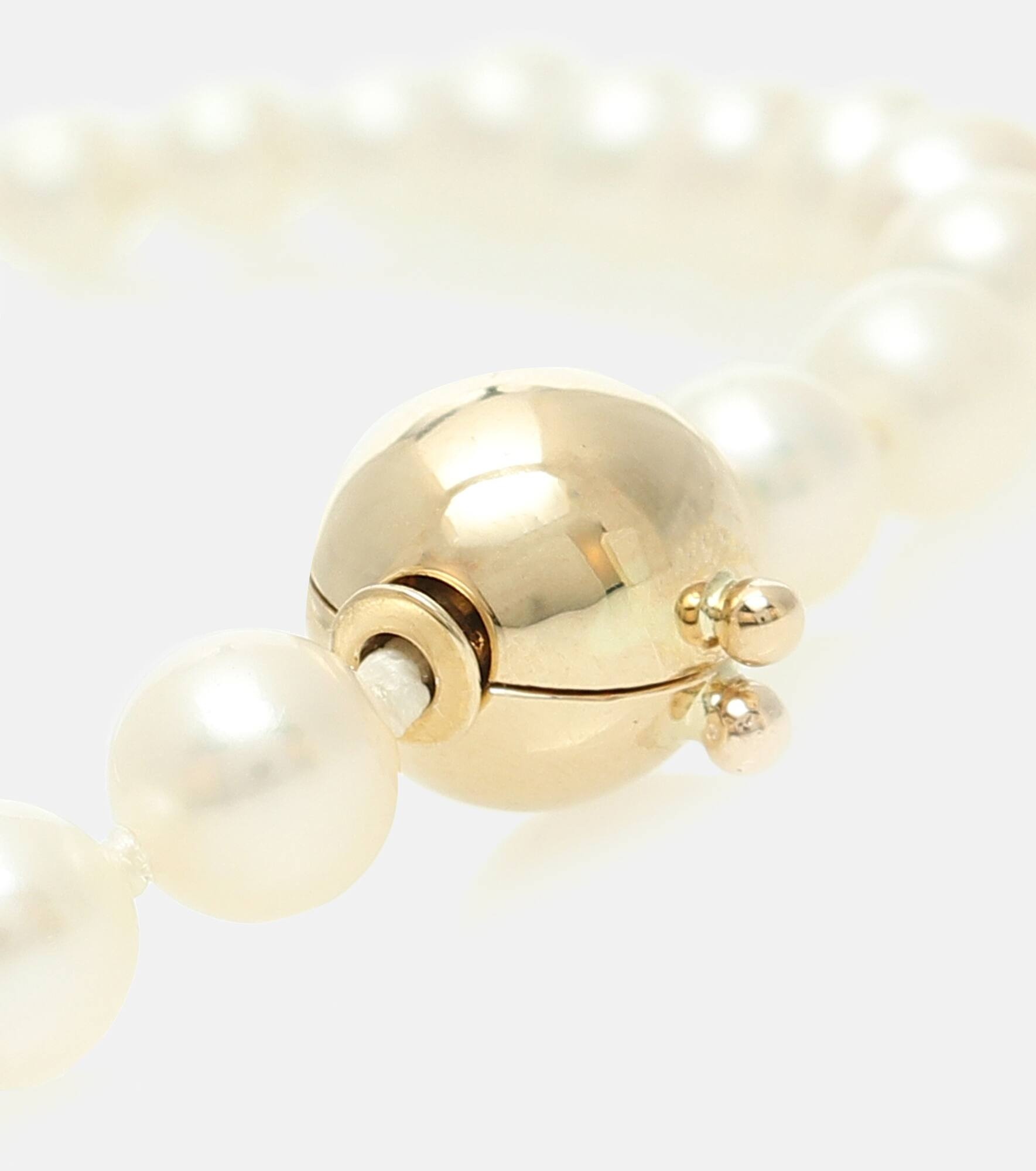 Petite Peggy 14kt gold and pearl bracelet - 5