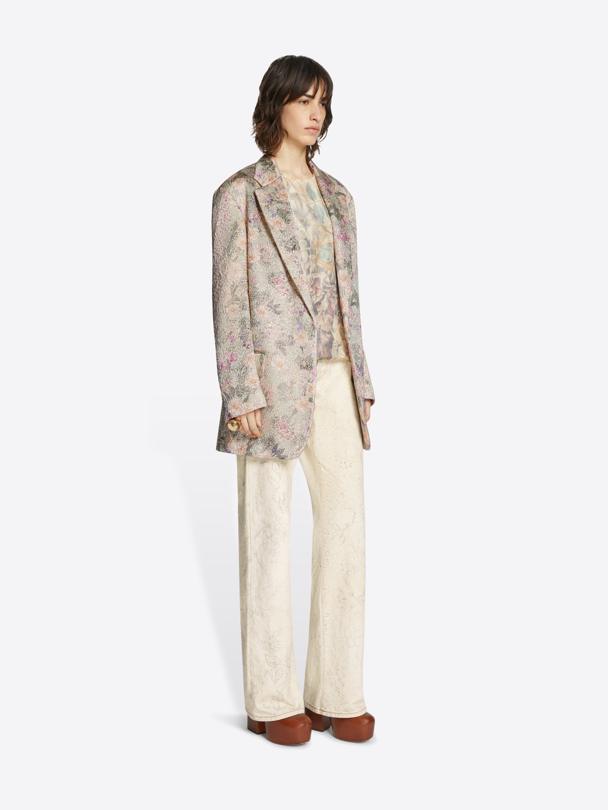 JACQUARD BLAZER - 3