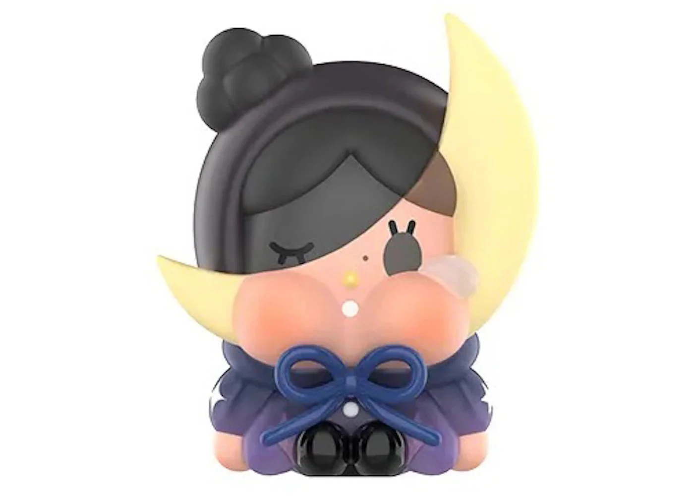 Pop Mart CRYBABY Crying to the Moon Sitting Series The Half Moon (Mini) Figure - 1