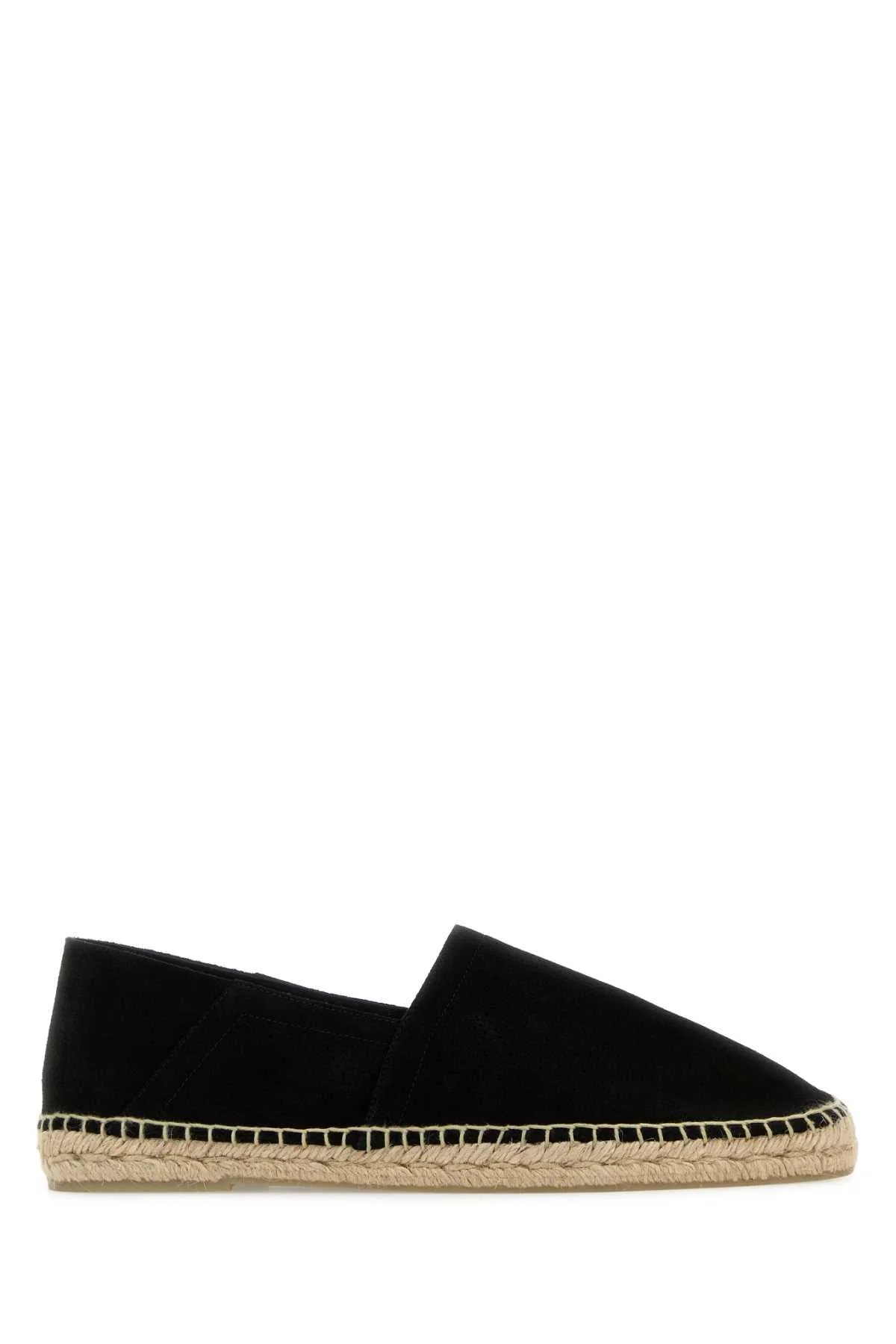 Tom Ford Men Black Suede Espadrilles - 1