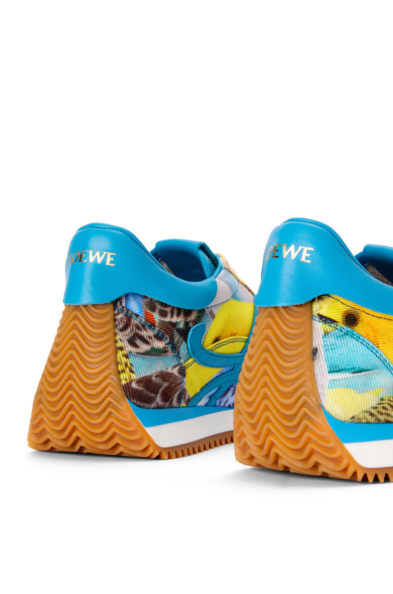 Flow runner in printed canvas 4