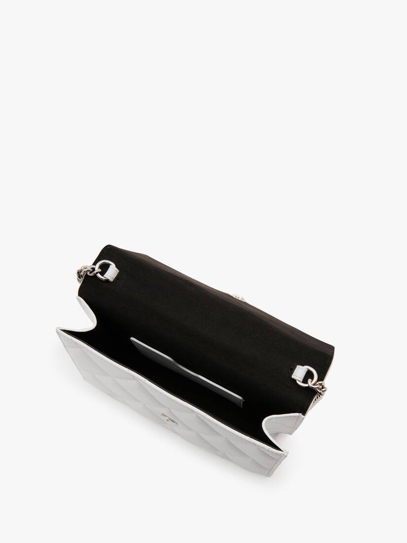 Small Skull Bag in White/black - 4