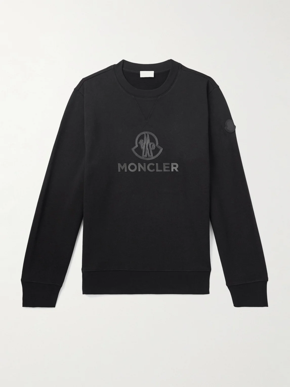 Logo-Appliquéd Cotton and Cashmere-Blend Jersey Sweatshirt - 1