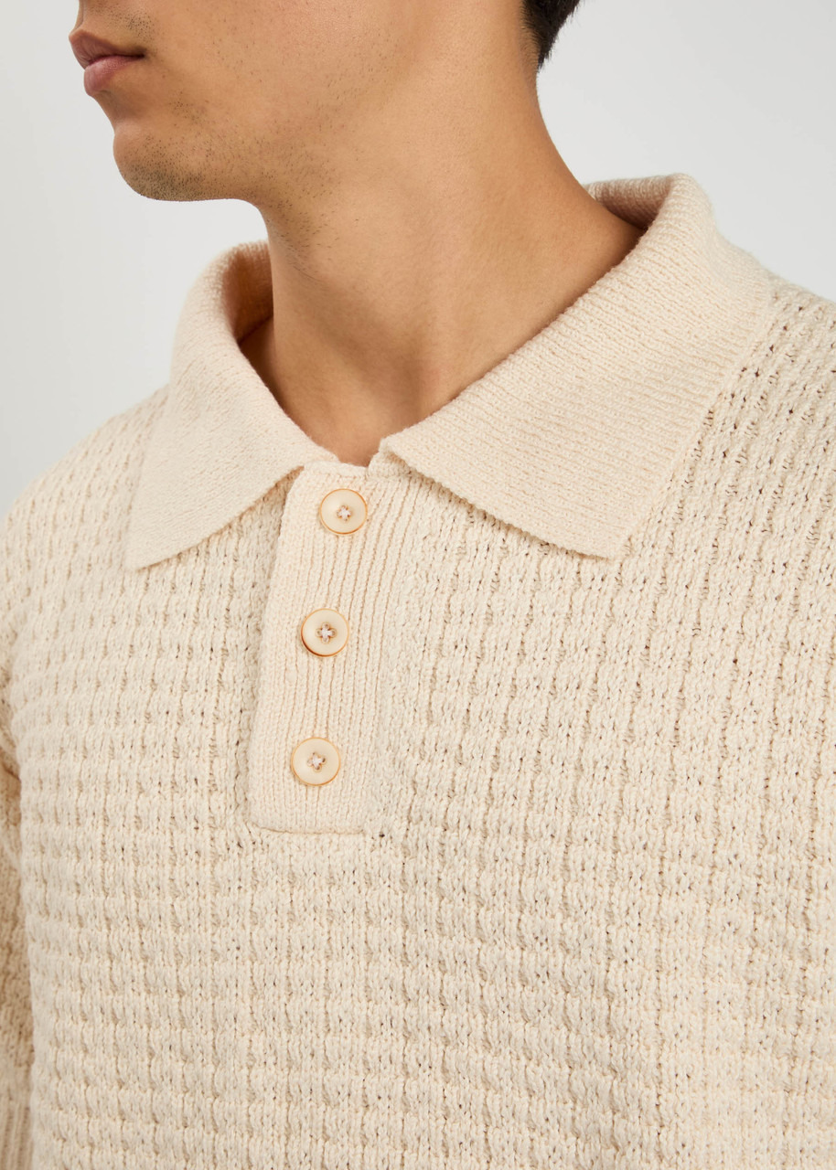 The Elder Statesman Nora Knit Polo Shirt - 5