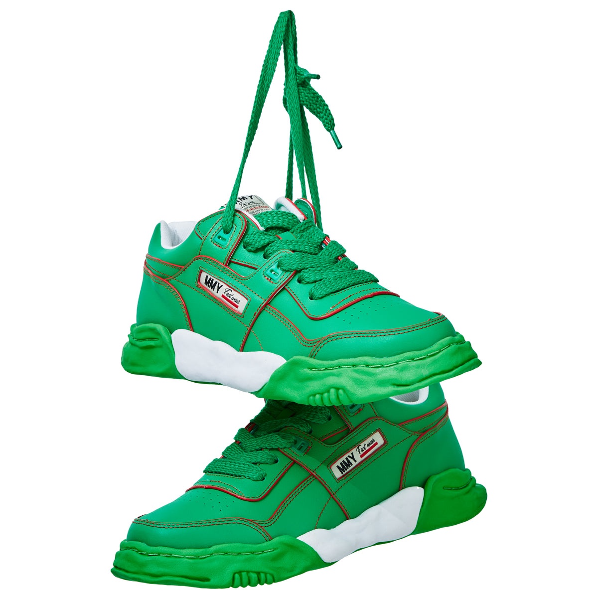 PARKER LOW TOP SNEAKERS (GREEN) - 2