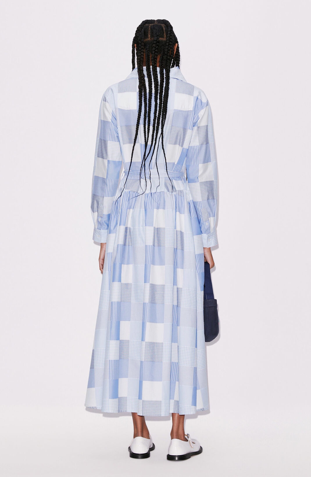 'Patchwork' maxi dress - 3