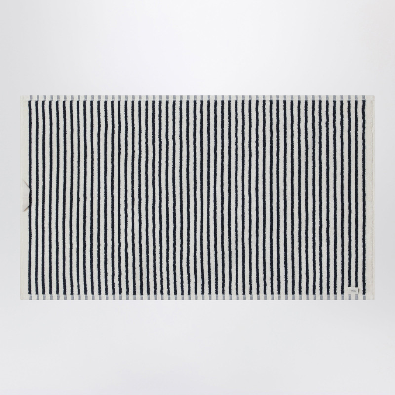 TEKLA White striped towel 50x90 outlook