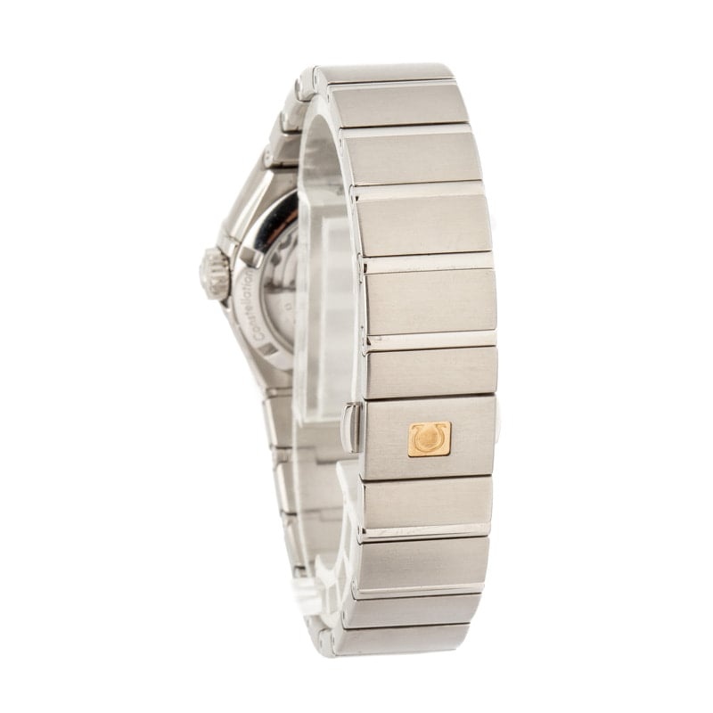 Omega Constellation Mother of Pearl Diamond Wavy Dial - 3