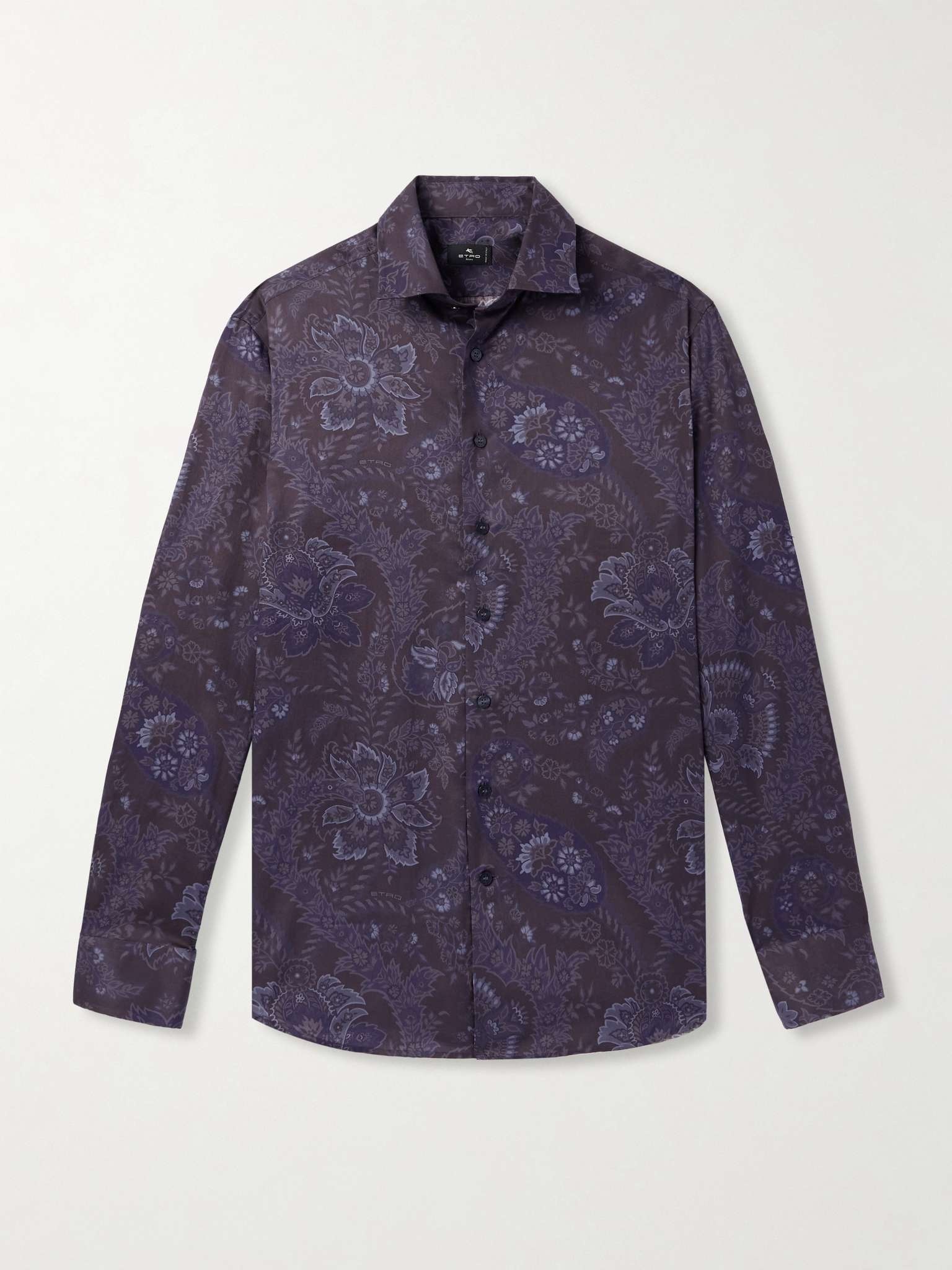 Paisley-Print Cotton-Twill Shirt - 1