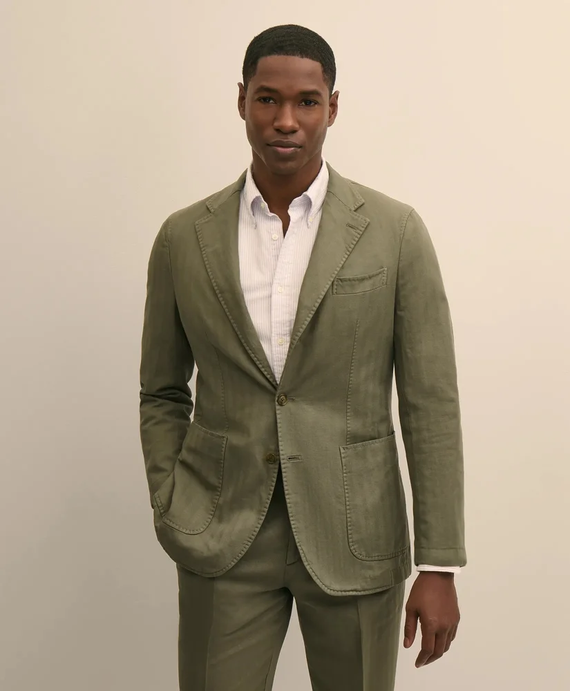 The Garment-Dyed Suit Jacket - 1