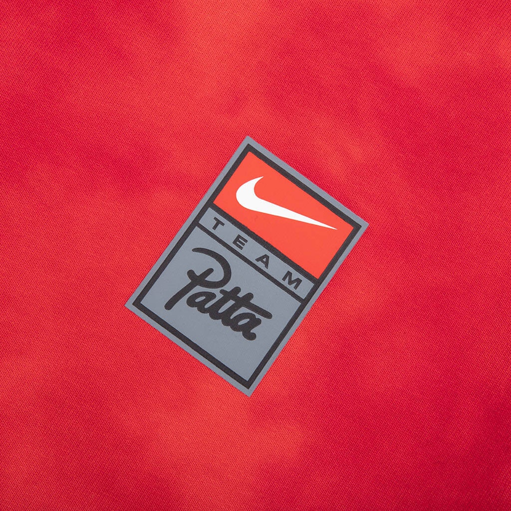 NIKE X PATTA T-SHIRT - RUSH RED/UNIVERSITY RED/GYM RED - 4