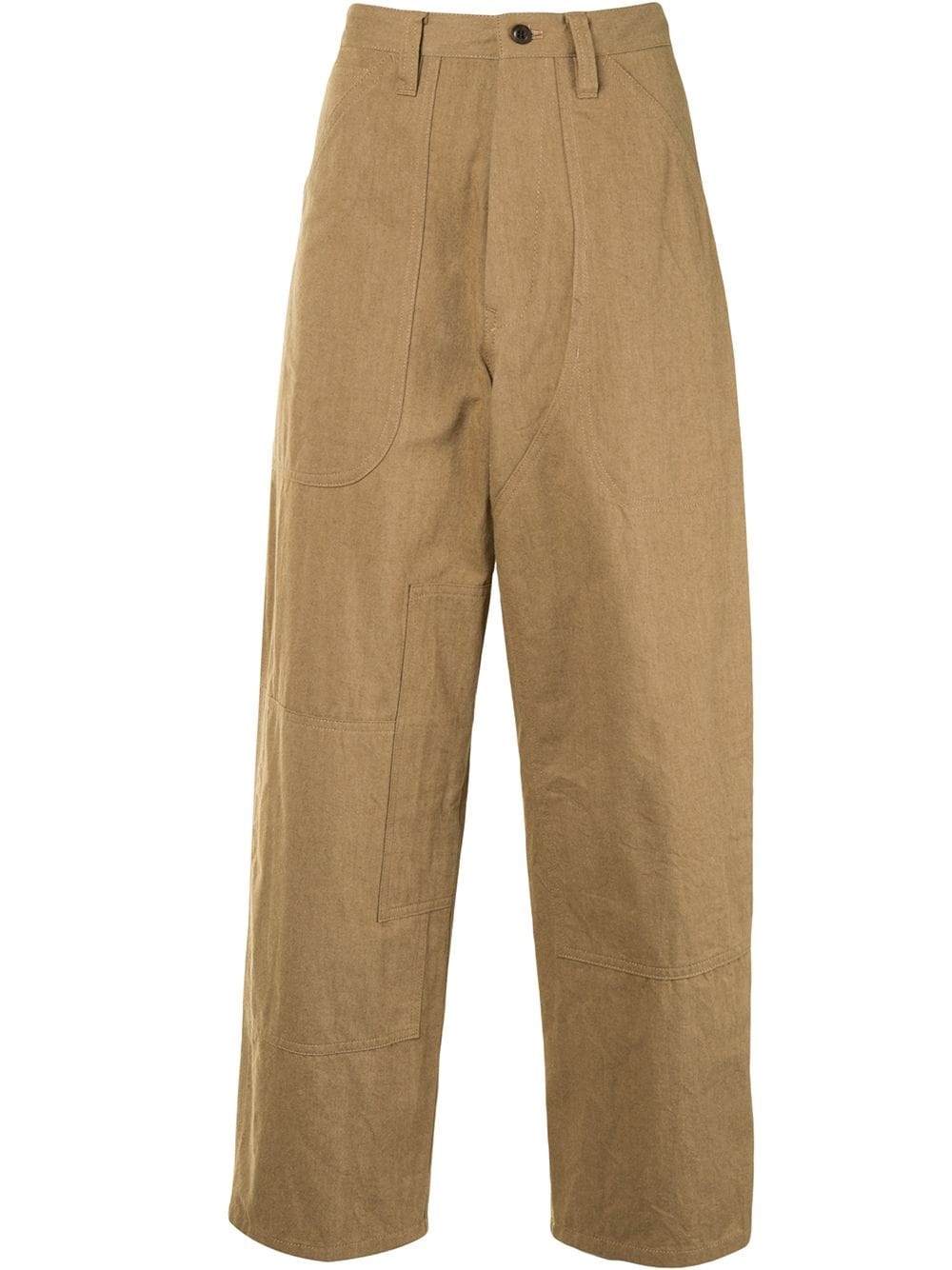 loose fit cargo trousers - 1