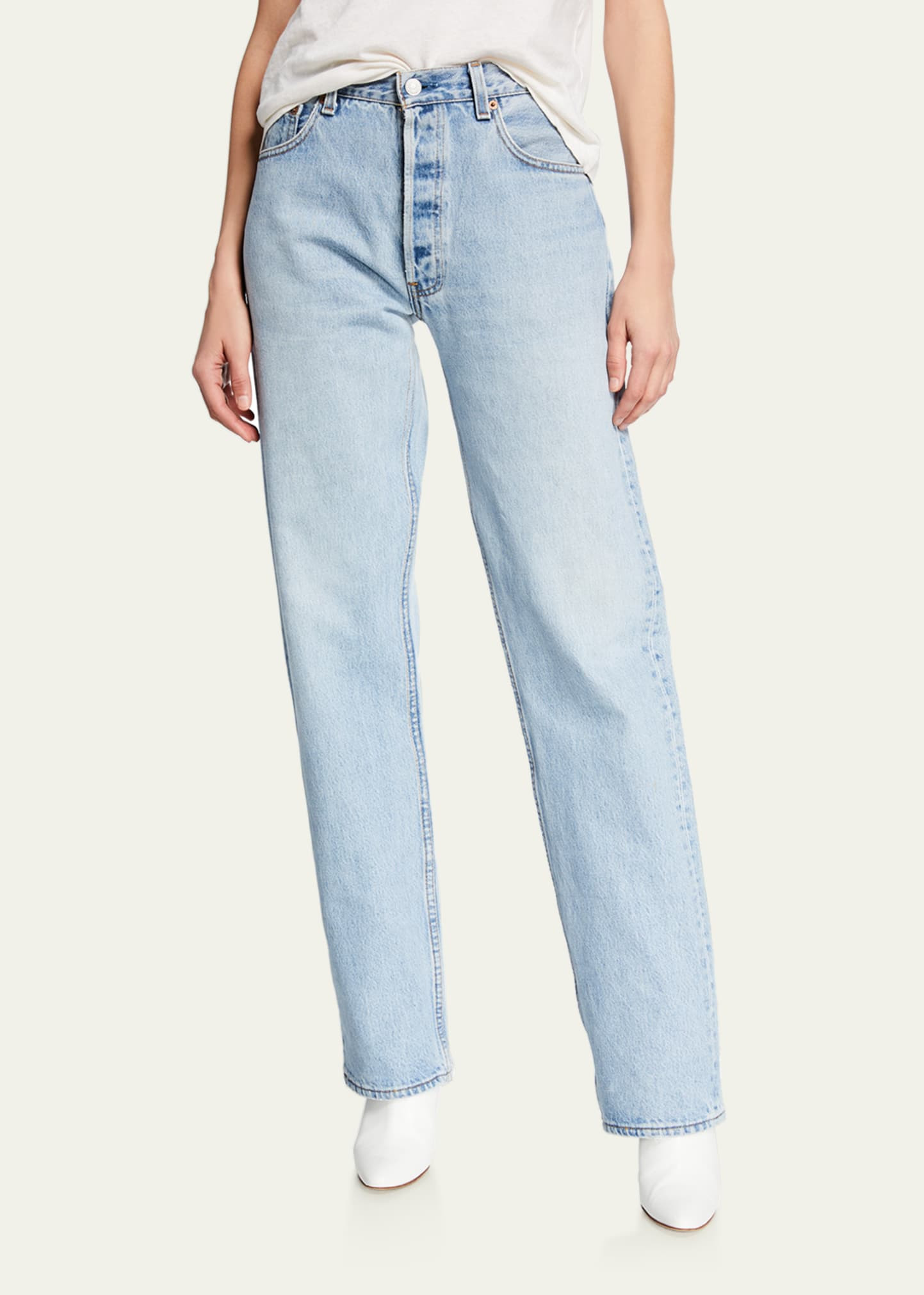 90s Straight-Leg Jeans - 1