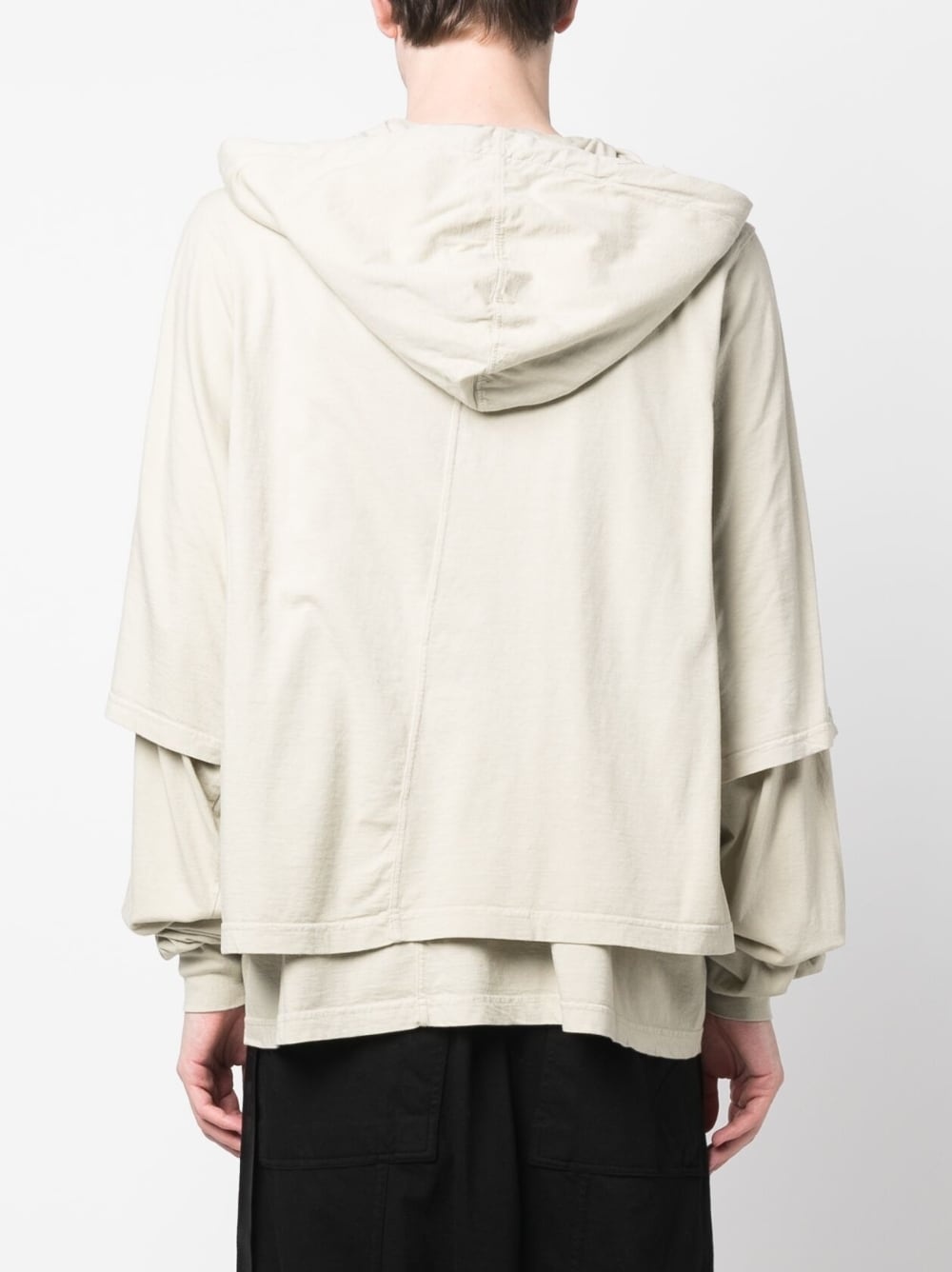 graphic-print long sleeves hoodie - 4