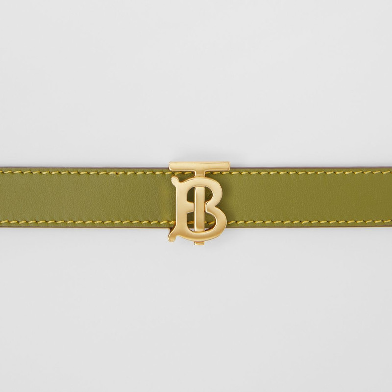 Burberry Reversible Monogram Motif Leather Belt outlook