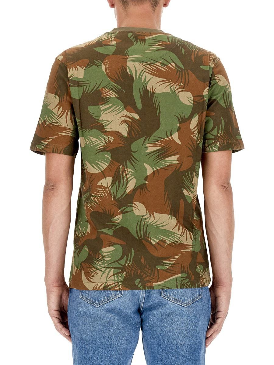 MOSCHINO CAMOUFLAGE T-SHIRT - 3