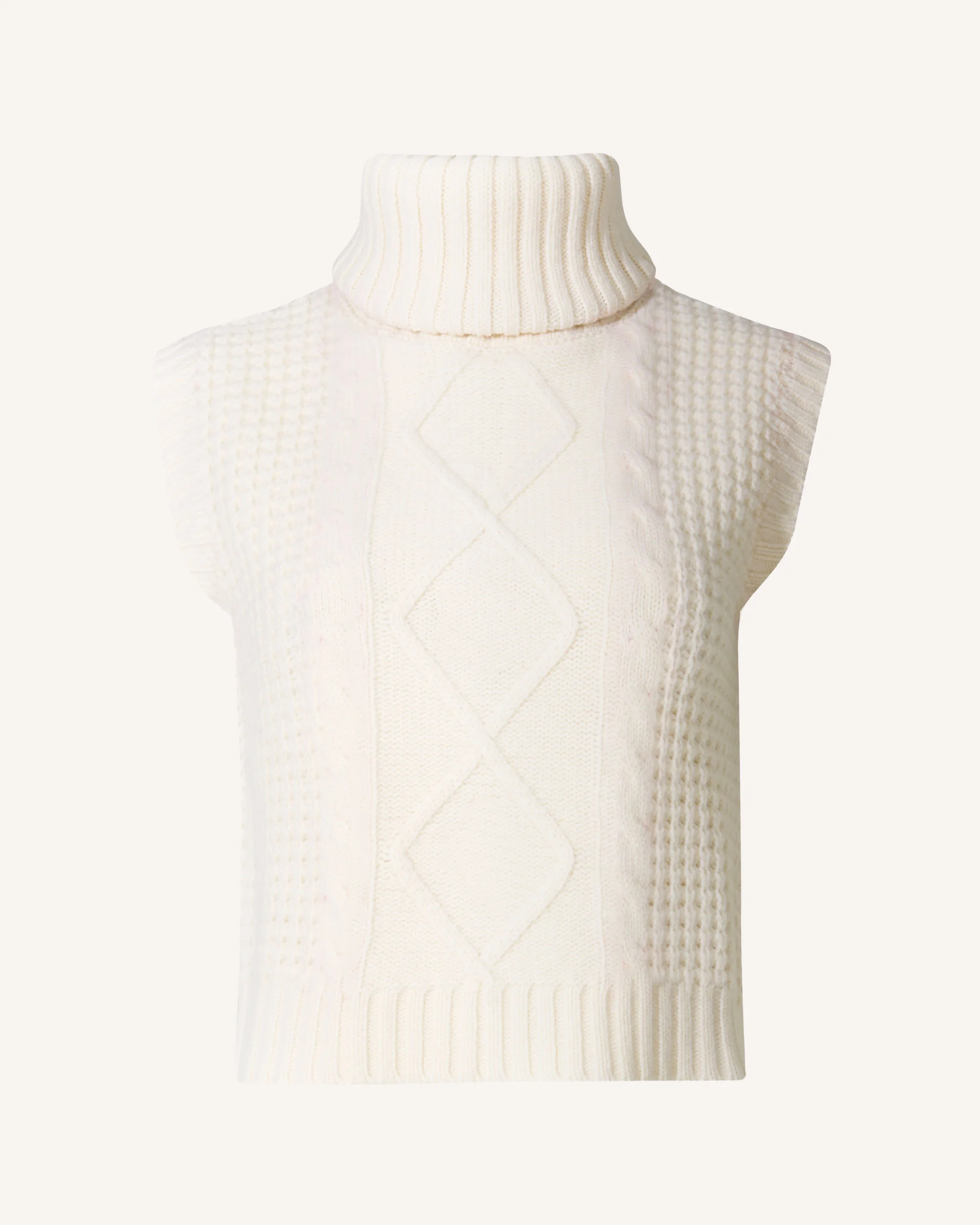 Crystal Merino Wool Sleeveless Tank - 1