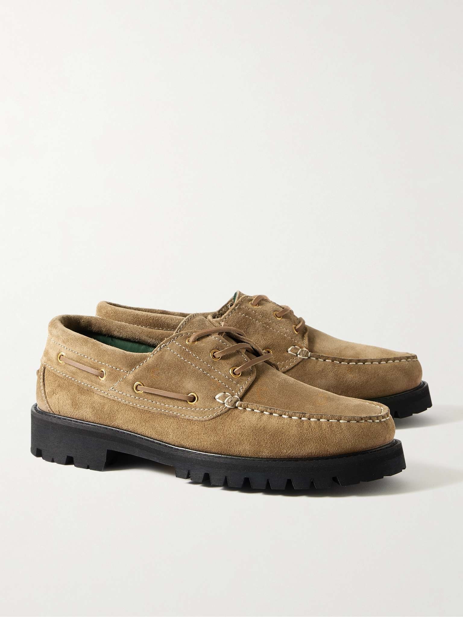 Aztec Suede Boat Shoes - 4