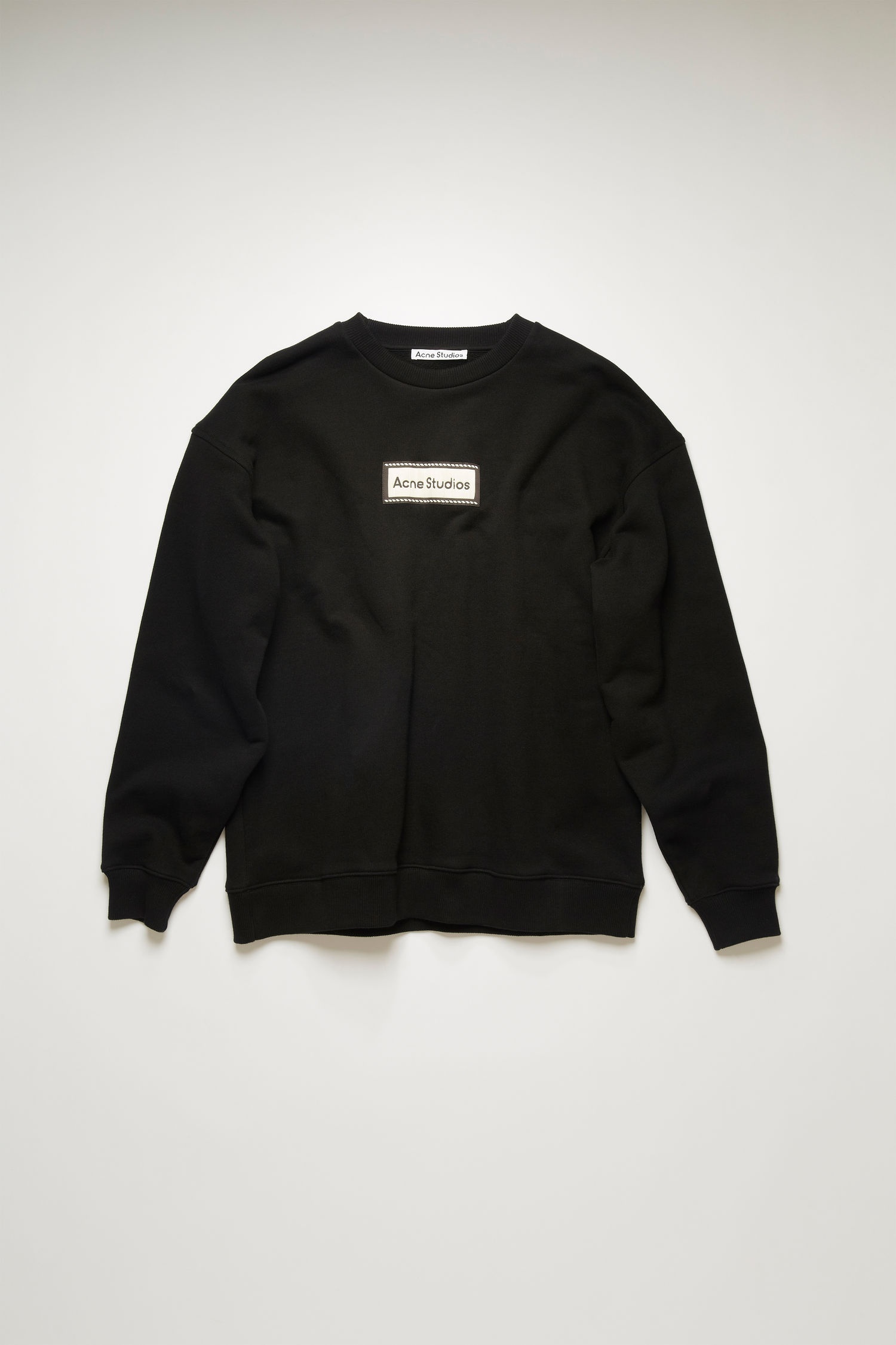 Reverse-label sweatshirt black - 4