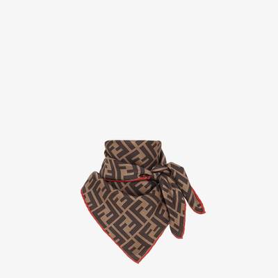 FENDI Multicolor silk foulard outlook