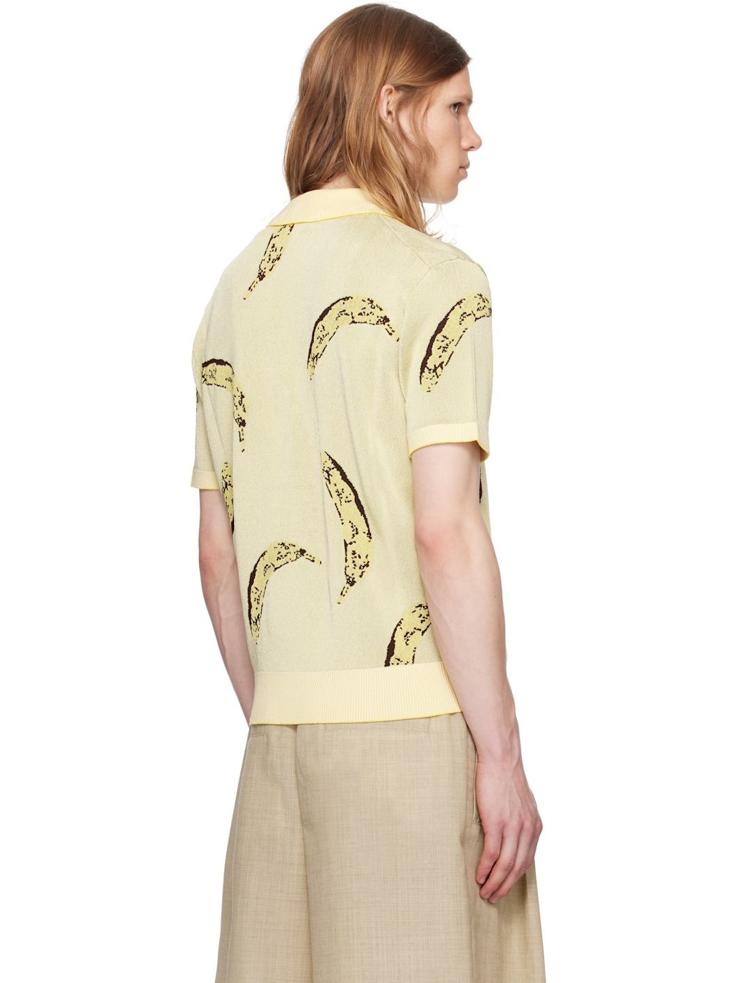 Yellow La Croisière 'The Marino' Polo - 3