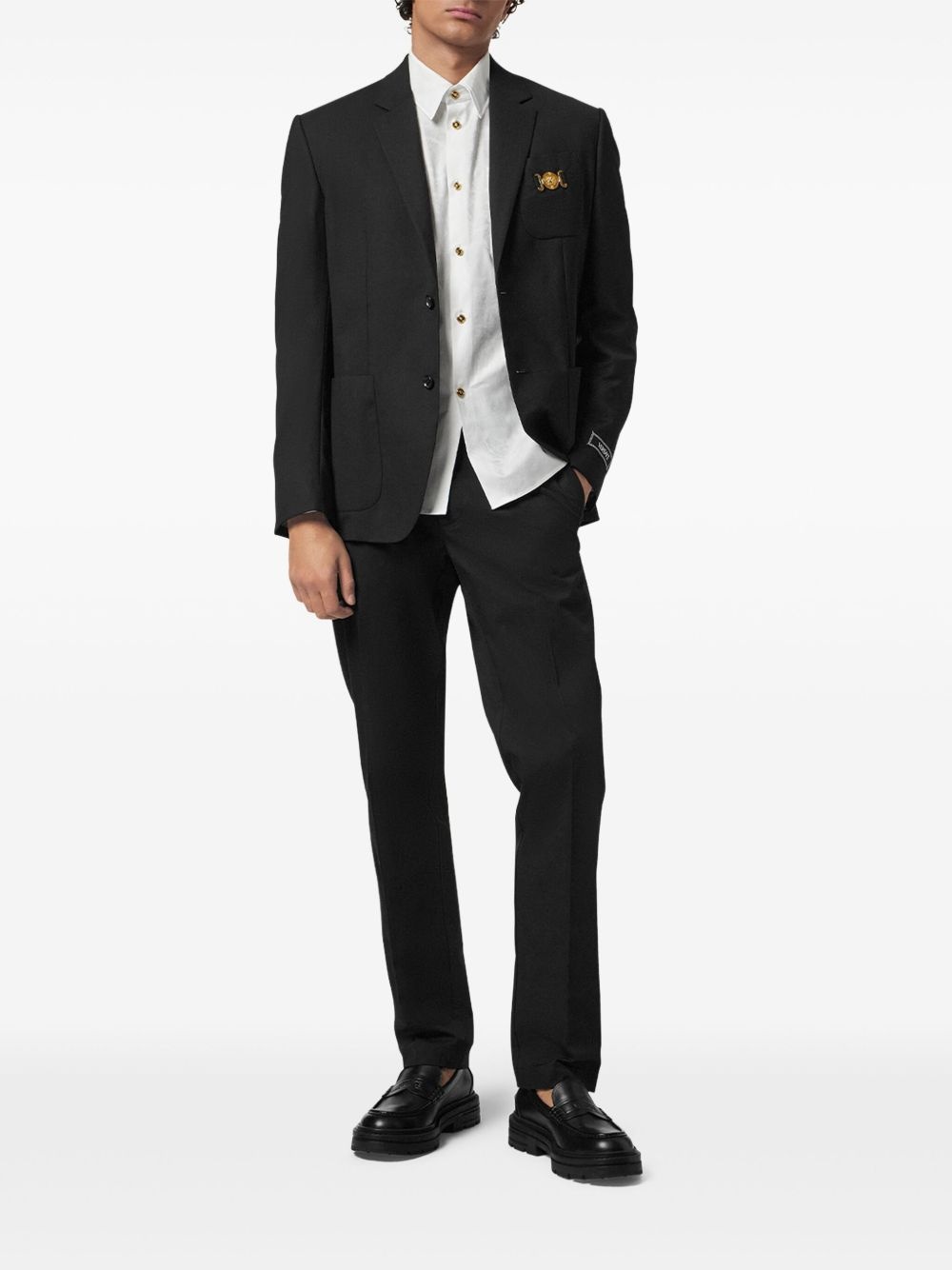 Barocco-jacquard shirt - 2