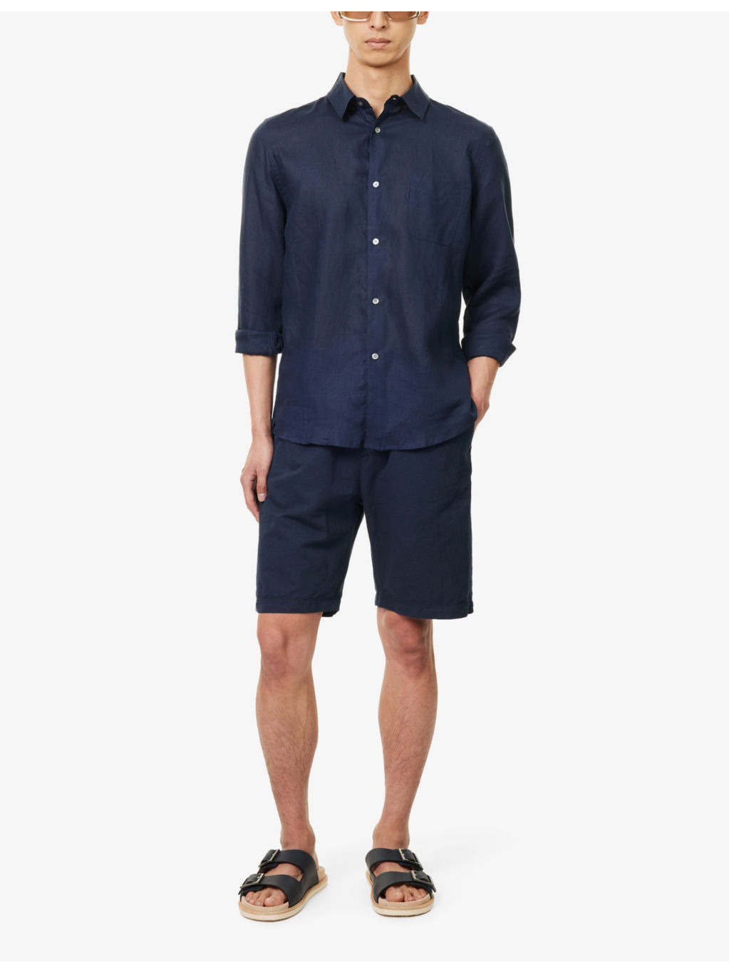 Monaco regular-fit linen shirt - 2