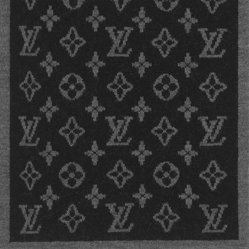 Monogram Stripy Scarf 3